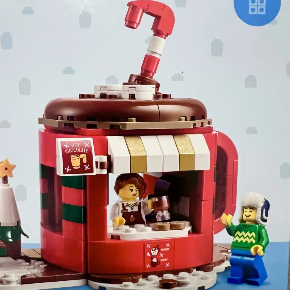 LEGO ‘Limited Edition’ Holidays Hot Chocolate Stand 40776 Christmas-256 Pcs.,NIB